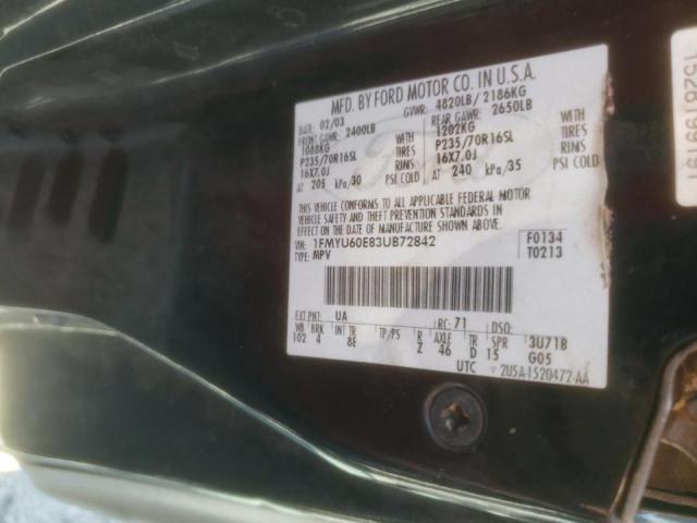 Foto 10 de la subasta – 2003 FORD EXPLORER S con VIN 1FMYU60E83UB72842