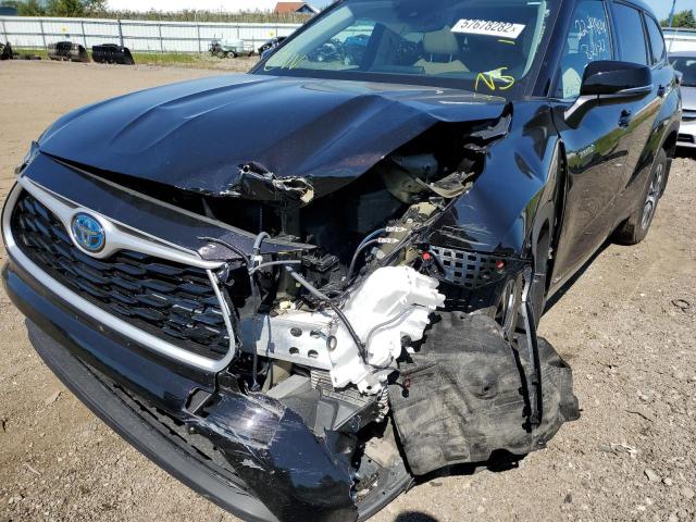 Photo 9 from auction – 2021 TOYOTA HIGHLANDER with VIN 5TDHBRCH3MS031040