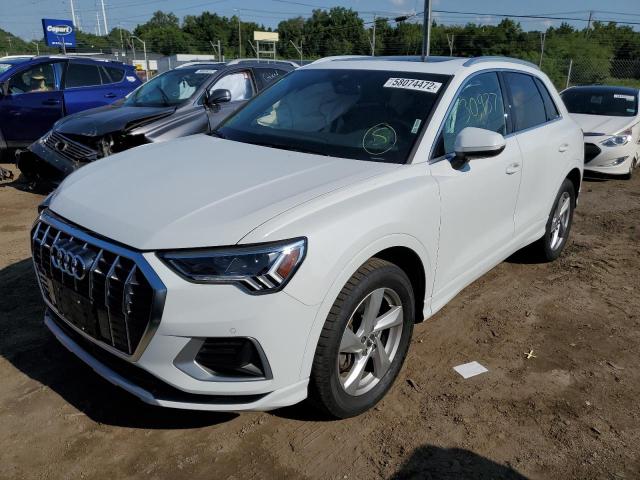 Photo 2 from auction – 2020 AUDI Q3 PREMIUM with VIN WA1BECF34L1036280