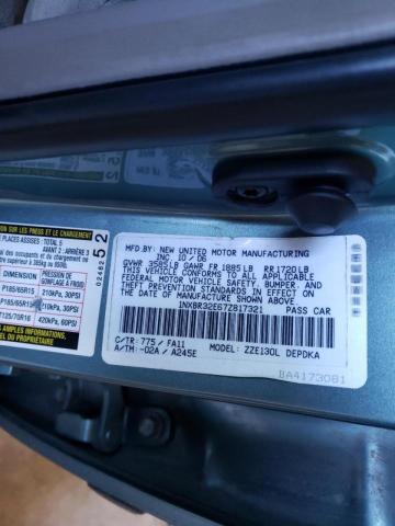 Photo 10 from auction – 2007 TOYOTA COROLLA CE with VIN 1NXBR32E67Z817321