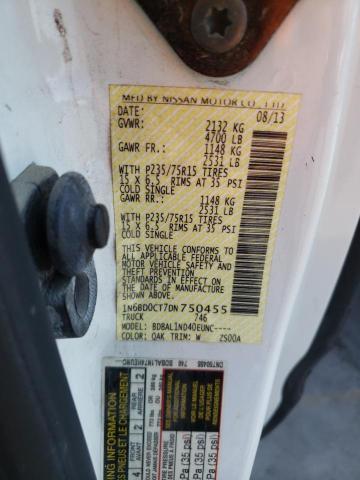 Photo 10 from auction – 2013 NISSAN FRONTIER S with VIN 1N6BD0CT7DN750455