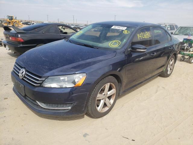 Photo 2 from auction – 2014 VOLKSWAGEN PASSAT S with VIN 1VWAP7A36EC006180