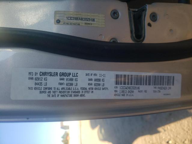 Photo 10 from auction – 2012 DODGE CALIBER SX with VIN 1C3CDWEA8CD529106