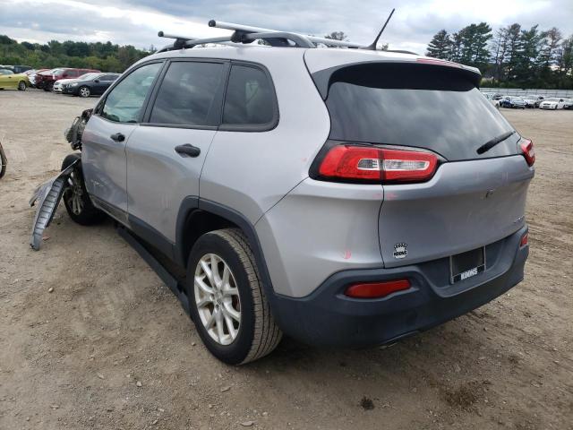 Photo 3 from auction – 2016 JEEP CHEROKEE S with VIN 1C4PJLAB3GW200956