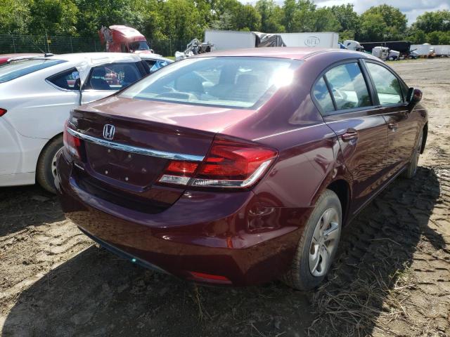 Photo 4 from auction – 2014 HONDA CIVIC LX with VIN 2HGFB2F59EH543077