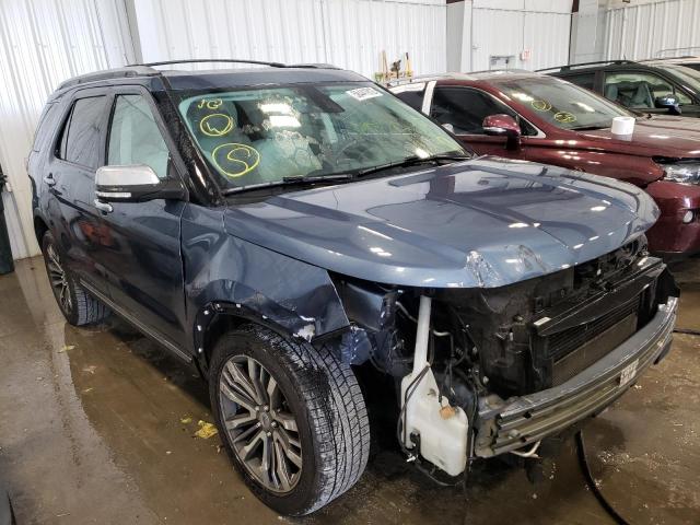 FORD EXPLORER P 2018 with VIN 1FM5K8HTXJGB48061 - Photo from auction