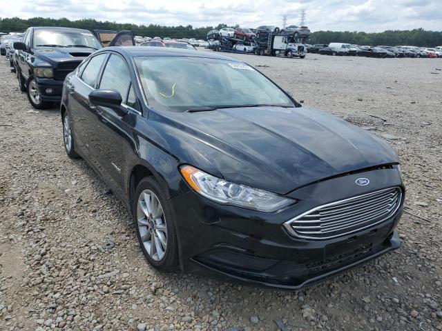 FORD FUSION SE 2017 with VIN 3FA6P0LU3HR287758 - Photo from auction