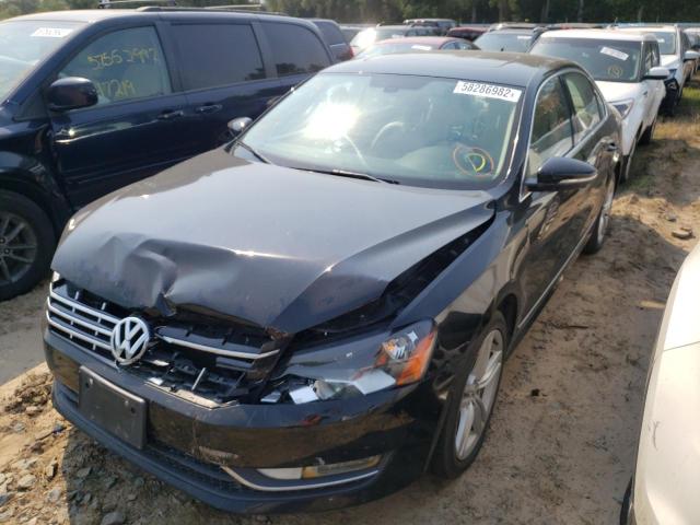 Photo 2 from auction – 2012 VOLKSWAGEN PASSAT SEL with VIN 1VWCN7A3XCC005772