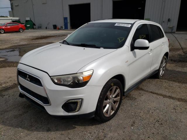 Photo 2 from auction – 2014 MITSUBISHI OUTLANDER with VIN 4A4AP3AU0EE015992