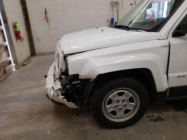 Photo 9 from auction – 2015 JEEP PATRIOT SP with VIN 1C4NJPBA3FD367316