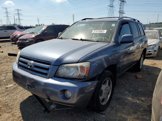 Photo 2 from auction – 2005 TOYOTA HIGHLANDER with VIN JTEEP21A450091264