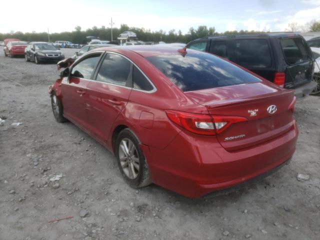 Photo 3 from auction – 2017 HYUNDAI SONATA SE with VIN 5NPE24AF6HH490808