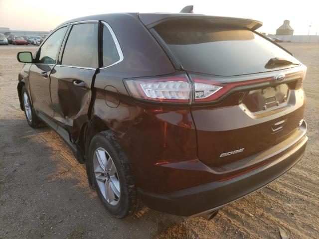 Photo 3 from auction – 2017 FORD EDGE SEL with VIN 2FMPK4J91HBC48504