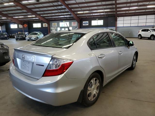 Photo 4 from auction – 2012 HONDA CIVIC HYBR with VIN JHMFB4F21CS000441