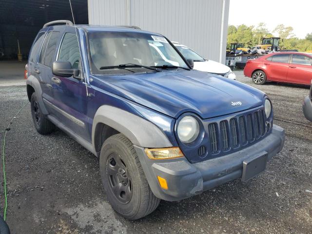 JEEP LIBERTY SP 2007 with VIN 1J4GL48K37W574581 - Photo from auction