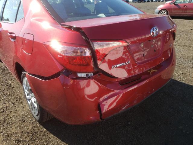 Photo 9 from auction – 2017 TOYOTA COROLLA with VIN 2T1BURHE3HC938044