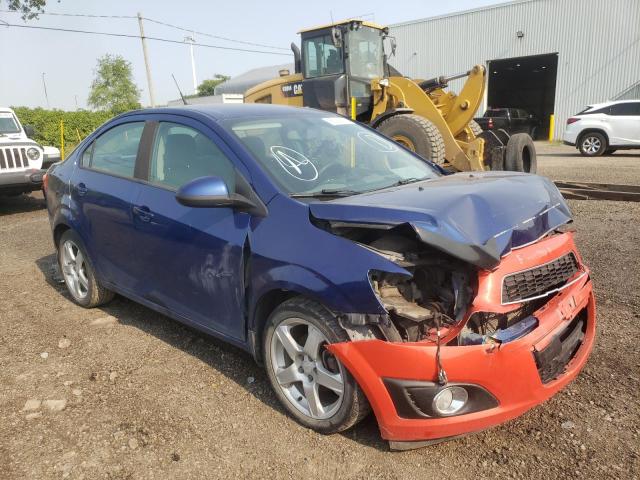 CHEVROLET SONIC LS 2014 with VIN 1G1JB5EH9E4204671 - Photo from auction