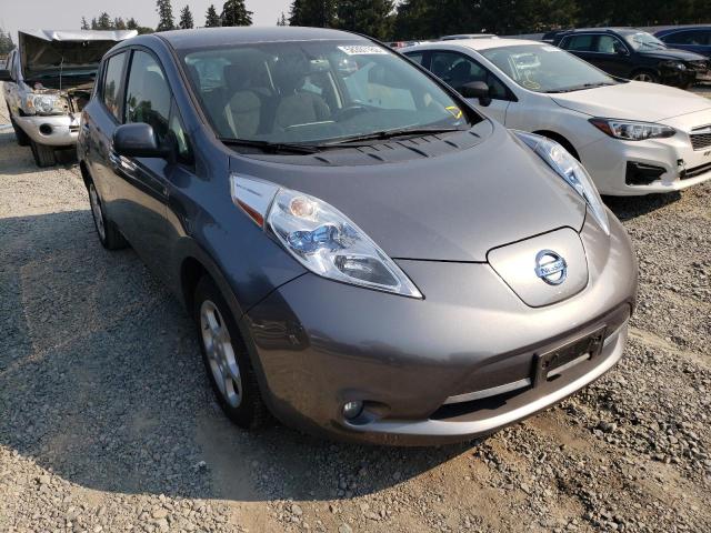 NISSAN LEAF S 2015 with VIN 1N4AZ0CP3FC302446 - Photo from auction