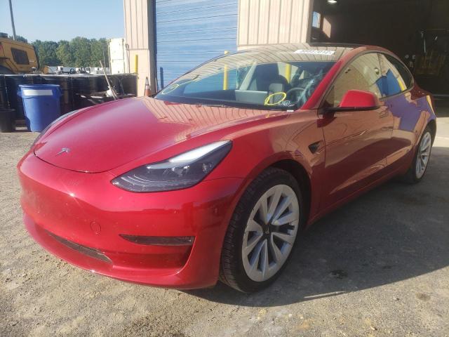 Photo 2 from auction – 2022 TESLA MODEL 3 with VIN 5YJ3E1EAXNF188914