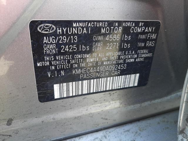 Photo 10 from auction – 2013 HYUNDAI SONATA HYB with VIN KMHEC4A49DA092453