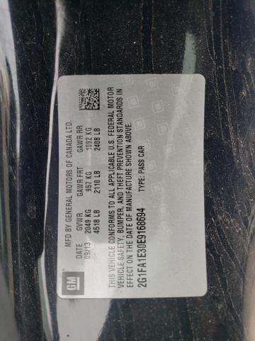 Photo 10 from auction – 2014 CHEVROLET CAMARO LS with VIN 2G1FA1E30E9168694