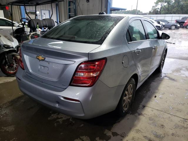Photo 4 from auction – 2017 CHEVROLET SONIC LT with VIN 1G1JD5SG9H4123616