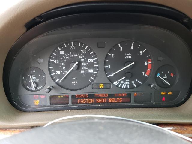 Photo 8 from auction – 2000 BMW 740 I AUTO with VIN WBAGG8349YDN78560