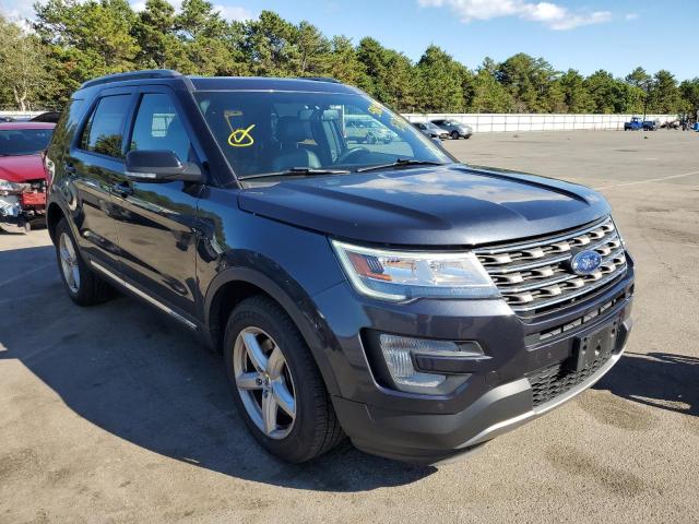 FORD EXPLORER X 2017 with VIN 1FM5K8D87HGE17533 - Photo from auction