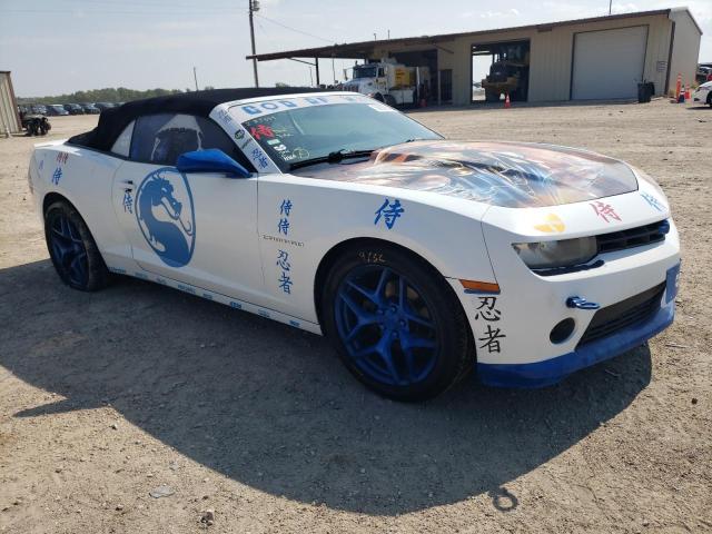CHEVROLET CAMARO LT 2014 with VIN 2G1FB3D38E9275339 - Photo from auction