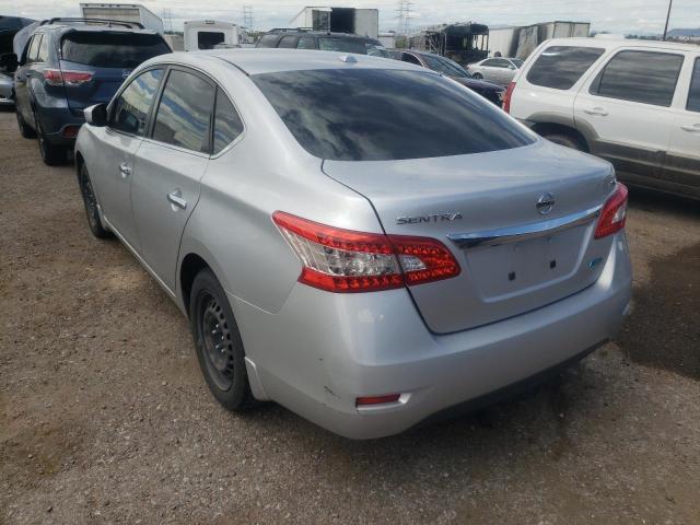 Photo 3 from auction – 2014 NISSAN SENTRA S with VIN 3N1AB7AP8EY339057