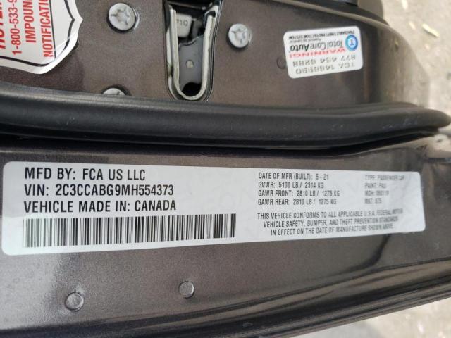 Photo 10 from auction – 2021 CHRYSLER 300 S with VIN 2C3CCABG9MH554373