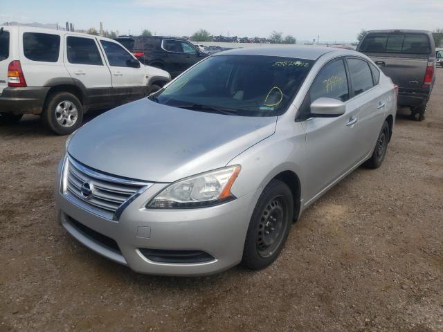 Photo 2 from auction – 2014 NISSAN SENTRA S with VIN 3N1AB7AP8EY339057