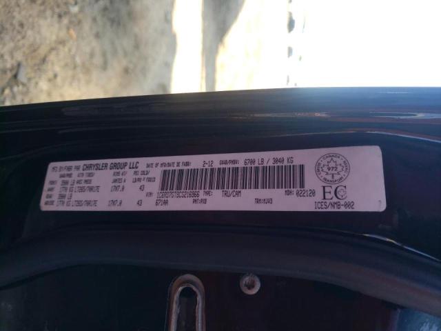 Photo 10 from auction – 2012 DODGE RAM 1500 S with VIN 1C6RD7GT9CS216966