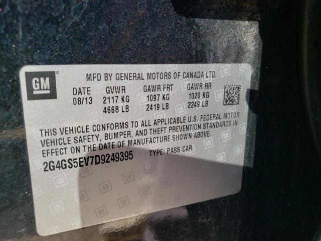 Photo 10 from auction – 2013 BUICK REGAL PREM with VIN 2G4GS5EV7D9249395