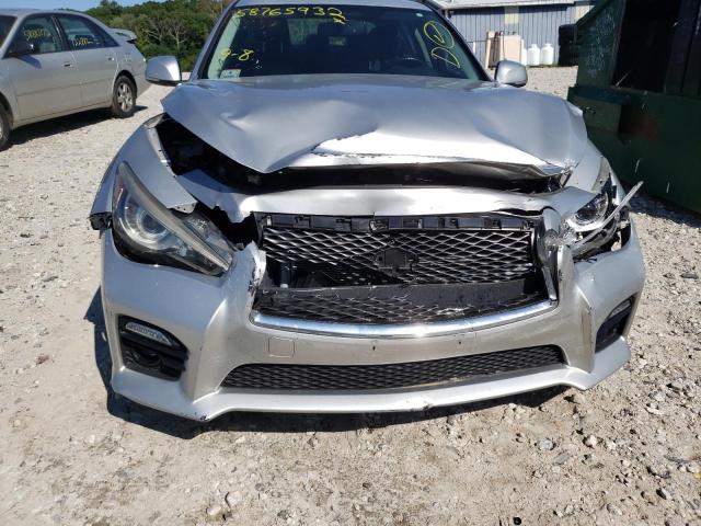 Photo 9 from auction – 2015 INFINITI Q50 BASE with VIN JN1BV7AR0FM392336