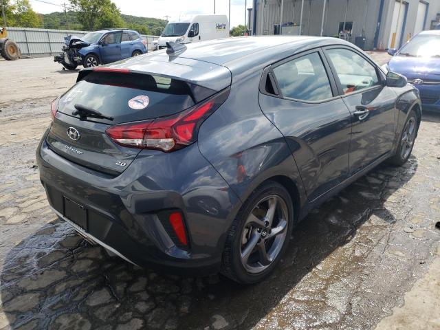 Photo 4 from auction – 2020 HYUNDAI VELOSTER B with VIN KMHTG6AF9LU031609