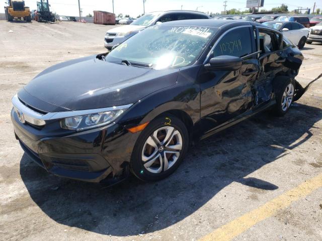 Photo 2 from auction – 2016 HONDA CIVIC LX with VIN 19XFC2F52GE079396