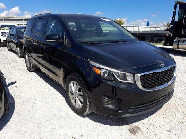 KIA SEDONA LX 2015 with VIN KNDMB5C11F6040610 - Photo from auction