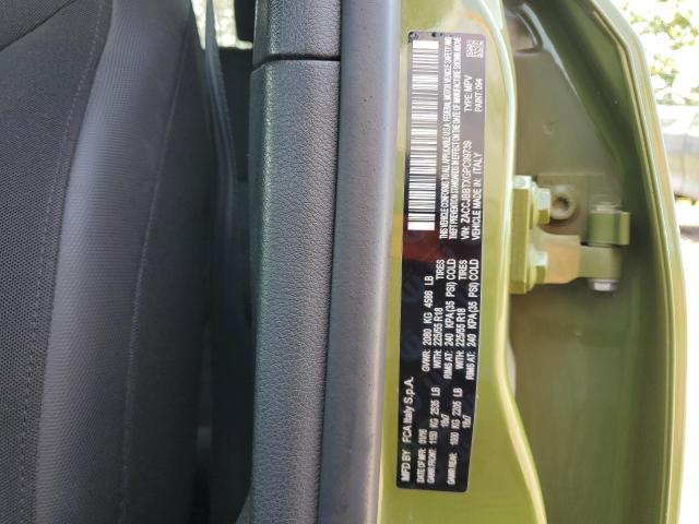 Photo 10 from auction – 2016 JEEP RENEGADE L with VIN ZACCJBBTXGPC99739