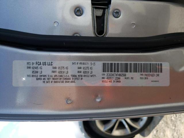 Photo 10 from auction – 2015 DODGE CHARGER R/ with VIN 2C3CDXCTXFH862568