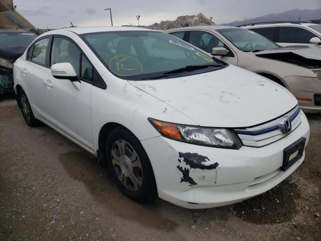HONDA CIVIC HYBR 2012 with VIN JHMFB4F24CS003219 - Photo from auction