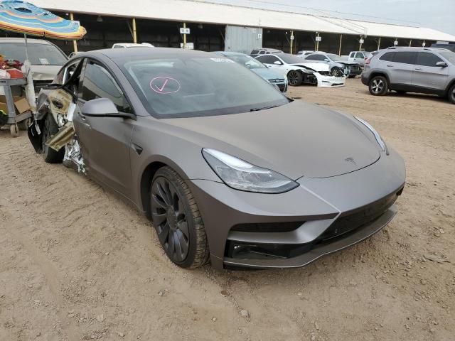 TESLA MODEL 3 2021 with VIN 5YJ3E1EC2MF984508 - Photo from auction