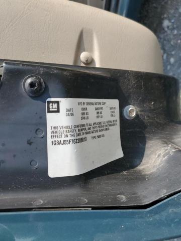 Photo 10 from auction – 2006 SATURN ION LEVEL with VIN 1G8AJ55F76Z208810