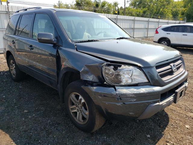 HONDA PILOT EX 2004 with VIN 2HKYF18434H514464 - Photo from auction