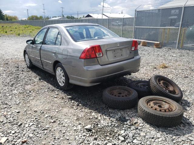 Photo 3 from auction – 2004 HONDA CIVIC LX with VIN 2HGES166X4H915765