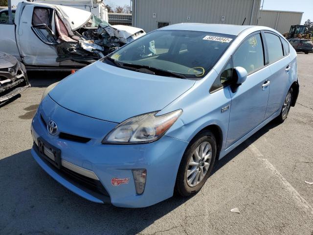 Photo 2 from auction – 2012 TOYOTA PRIUS PLUG with VIN JTDKN3DP5C3018256
