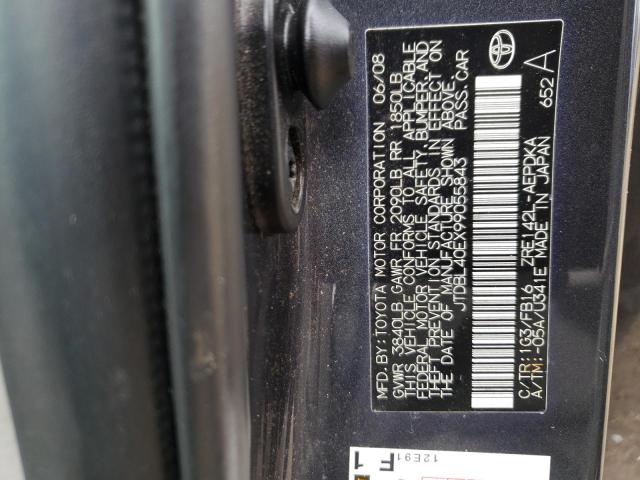 Zdjęcie 10 z aukcji – 2009 TOYOTA COROLLA z VIN JTDBL40EX99055843