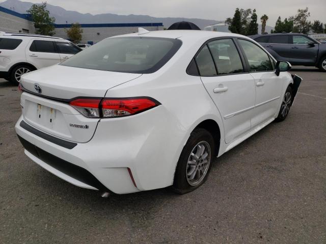 Photo 4 from auction – 2022 TOYOTA COROLLA LE with VIN JTDEAMDEXNJ051930
