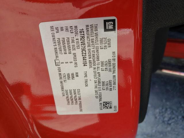 Photo 10 from auction – 2012 GMC SIERRA K15 with VIN 1GTR2VE79CZ244184