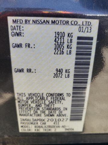 Photo 10 from auction – 2013 NISSAN ALTIMA 2.5 with VIN 1N4AL3AP0DC201027